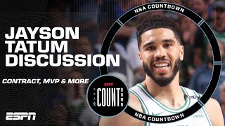 Jayson Tatum's contract situation, importance of Finals MVP & Celtics winning it all | NBA Countdown