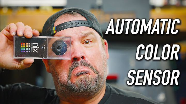 NYX 2 Color Sensor: Can It Help Me Find Matched Paint? || Dr Decks