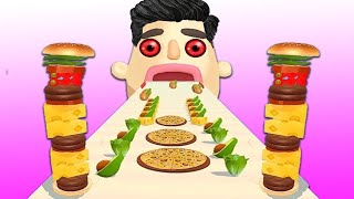 Burger Master Max Level Make Tower Burger Satisfaction, Android & Ios Game