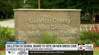 VIDEO: Colleton Co. School Board expected to decide on possible new dress code