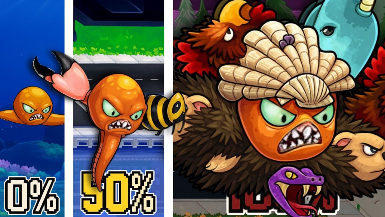 Aku 100% Gurita Mutan di Octogeddon