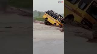 School Bus Fell Into River