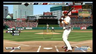 MLB 11 The Show - Milwaukee Brewers vs St Louis Cardinals at Busch Stadium - 1st Inning