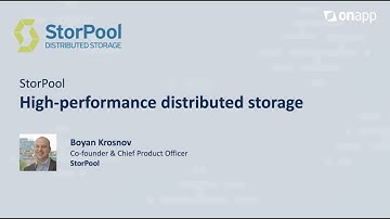 Building your cloud with OnApp & StorPool