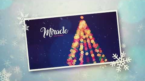 Christmas Photo Winter Slideshow - After Effects Template