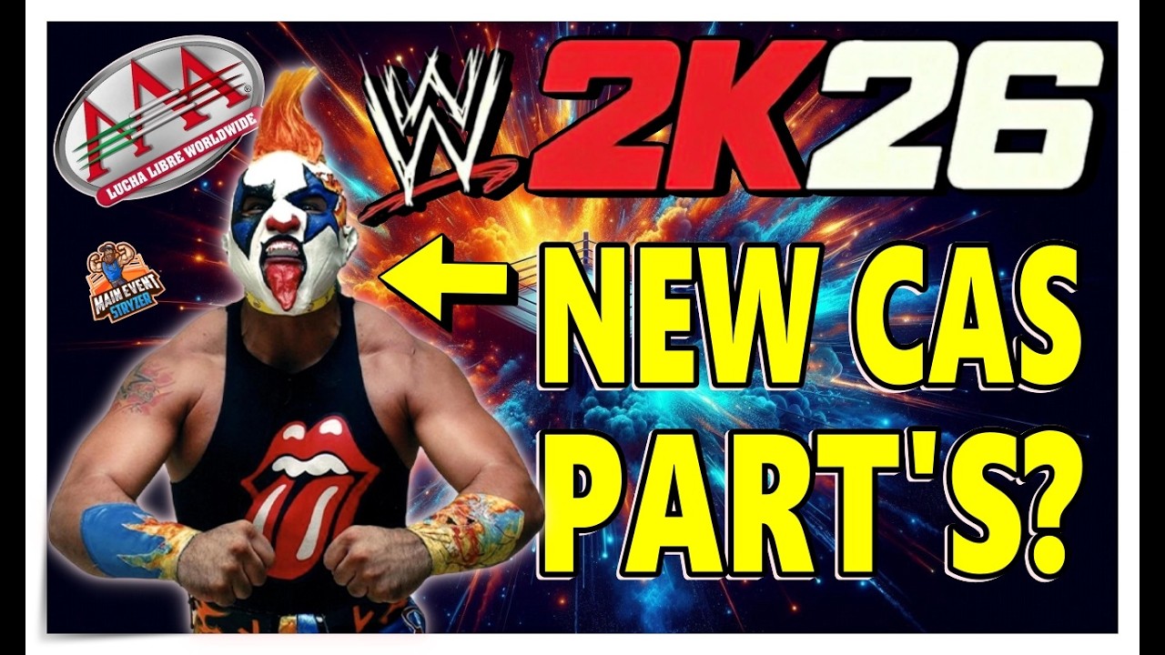 WWE 2K26 Getting NEW AAA Creation Parts?