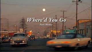 Vietsub | Where'd You Go - Fort Minor (feat. Holly Brook & Jonah Matranga) | Lyrics Video