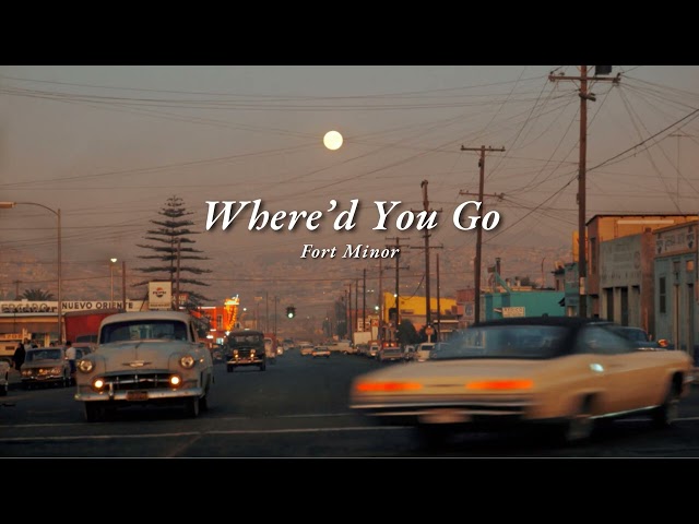 Vietsub | Where'd You Go - Fort Minor (feat. Holly Brook & Jonah Matranga) | Lyrics Video class=