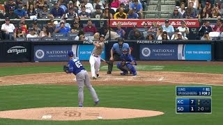 KC@SD: Spangenberg crushes second homer of game