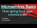 Spring boot apps communication microservices basic 1