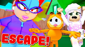ESCAPE The CRAZY CAT LADY Obby! (Roblox)