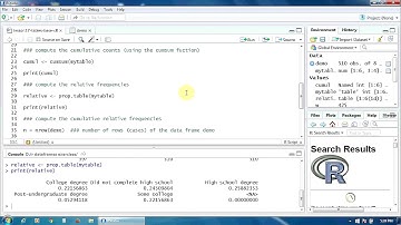 18. Frequency Tables in Base R