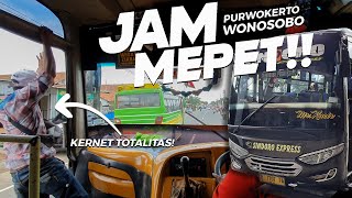 [ SPOT JANTUNG BERSAMA CANTER BALAP ! ] Mencoba Bus Jalur 'PANAS' Purwokerto - Wonosobo