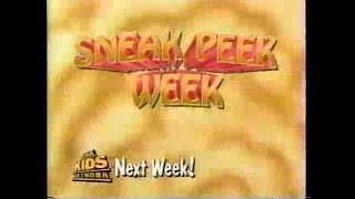 1992 Fox Kids Sneak Peak Week 20sec promo 1992 Fox Kids Sneak Peak Week 20sec promo