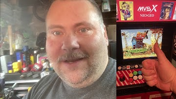 Thank you Unico, a stand up company  MVSX SNK Neo Geo