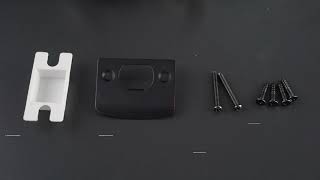 Probrico Door Lock Knobs Entrance/Passage/Dummy/Privacy Locks Oil Rubbed Bronze Finish DL609ORB