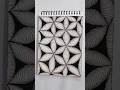 Day 96 - Doodle Art Tutorial Drawing Easy #doodle #zentangle #easy #art #trending #viral #shirtvideo