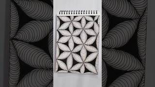 Day 96 - Doodle Art Tutorial Drawing Easy #doodle #zentangle #easy #art #trending #viral #shirtvideo