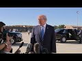 President Trump Gaggles with Press at Joint Base Andrews, Oct. 26, 2026