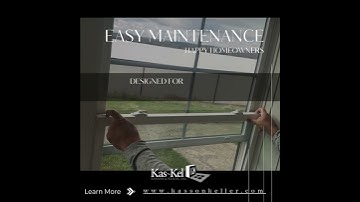 Kas-Kel Windows: Designed for Effortless Cleaning  #architecturalstyle