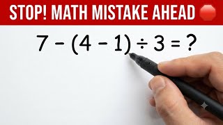 Master Order of Operations PEMDAS in Math Fast Easy Method