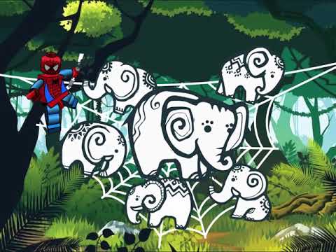 Un éléphant se balançait