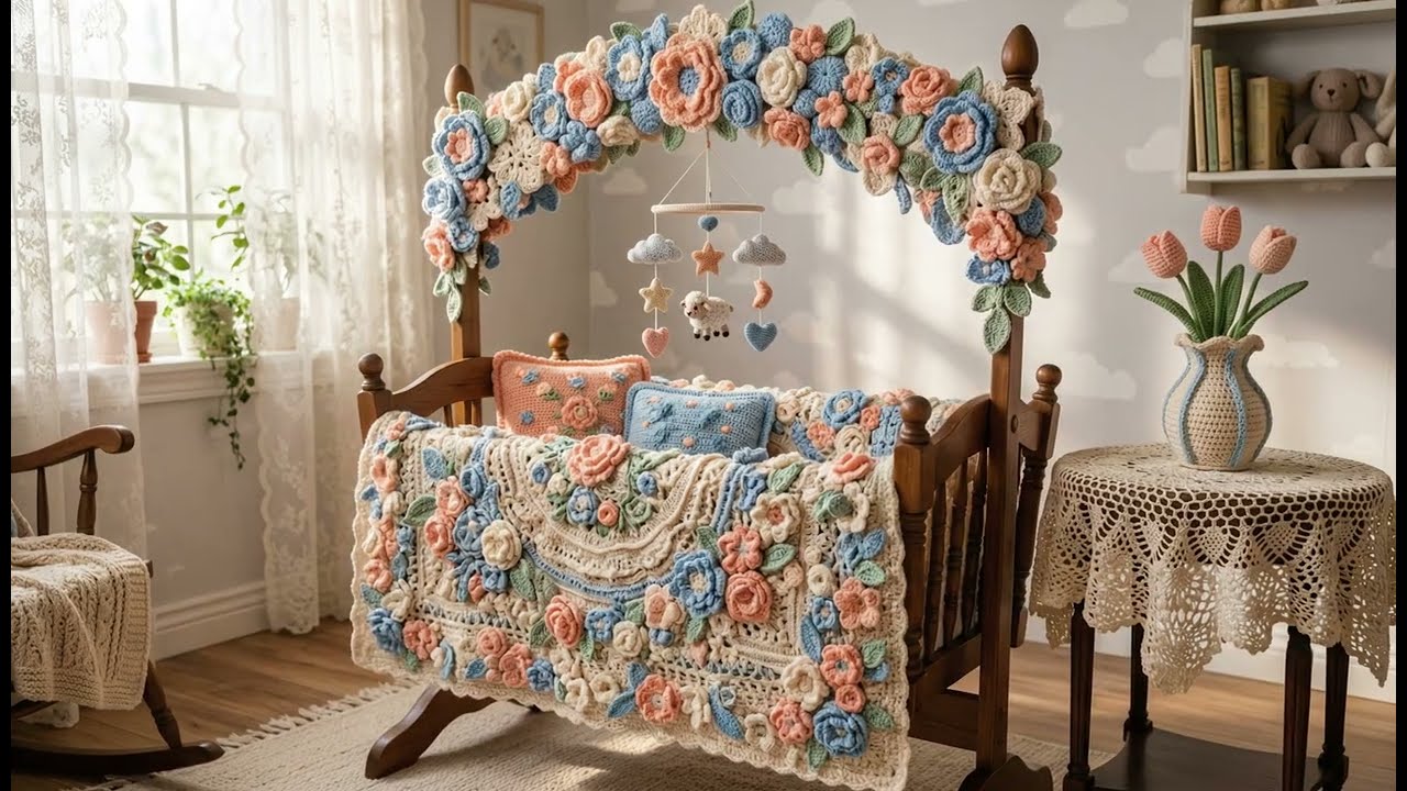 Ultimate 90s Vintage Crochet Decor Ideas