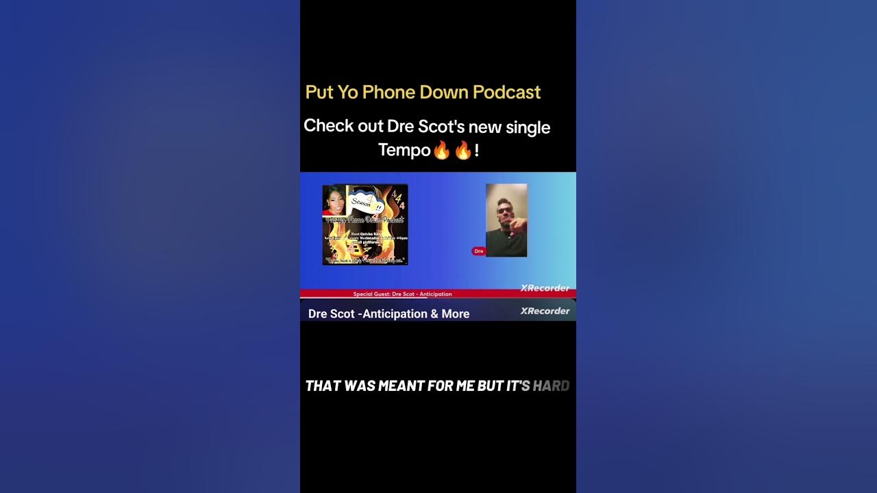 Have you checked out Tempo by Dre Scot!!! #putyophonedownpodcast #socialmedia #drescot #music Have you checked out Tempo by Dre Scot!!! #putyophonedownpodcast #socialmedia #drescot #music