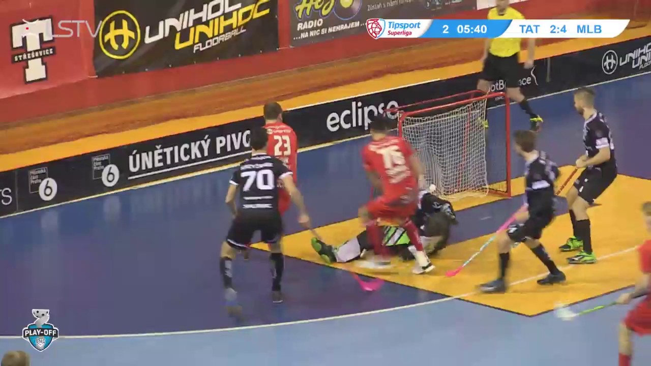 Highlights 4.SF: Tatran Střešovice - Florbal MB