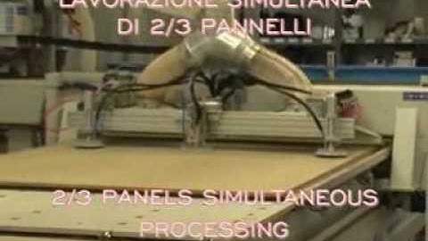 Masterwood Nesting cnc machine