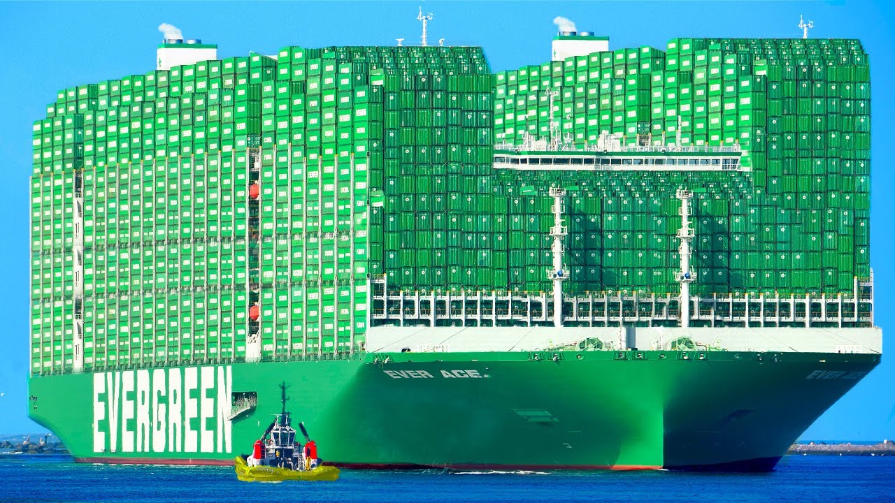 Life Inside the World's Largest Container Ships Ever Built