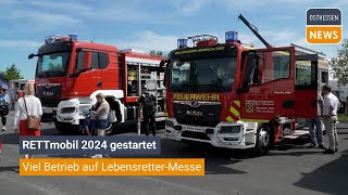 FULDA: RETTmobil 2024 gestartet - viel Betrieb auf Lebensretter-Messe