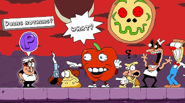 Pizza Tower, But Peppino Can Get a P-rank Without Doing Anything