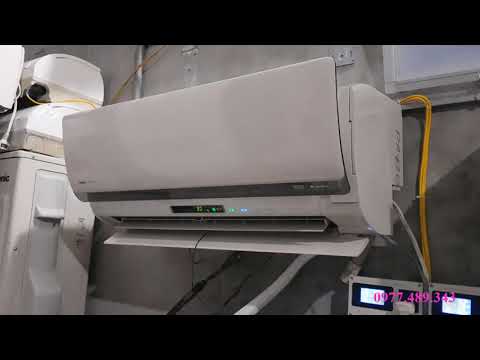 Video CHẠY TEST MÁY ĐIỀU HÒA PANASONIC VIỀN ĐEN HÀNG NHẬT BÃI - youtube