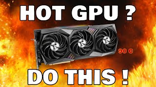 How to FIX your overheating Graphics Card