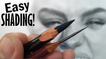 SHADING TRICKS for Better Drawing! Realistic Pencil Skin Tone/ Portrait Tutorial