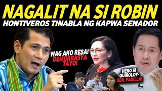 ROBIN NAGALIT NA NAGPALIWANAG MATAP0S BATIKUSIN AT KINOTRA SI HONTIVEROS DI PAPAYAG CONTEMP SI PACQ