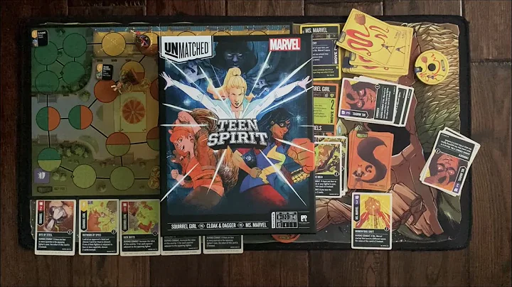 UnMatched Marvel Teen Spirit - How to Play with Gameplay