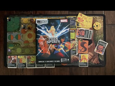 Unmatched: Marvel Teen Spirit Strategy Game - Superhero Fighting Board Game For Family Game Night