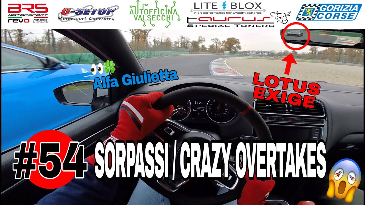 Monza trackday CRAZY OVERTAKES BMW M3, Porsche GT3, Bentley, … POV POLO GTI Onboard