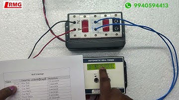 School/College Bell Timer (English Version)