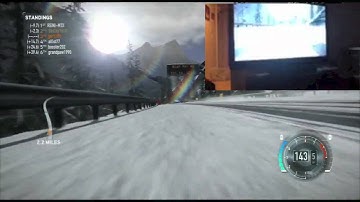 NFS The Run reverse insanity glitch View of Both players