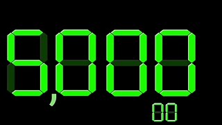 5,000 Seconds Countdown (1:23:20 Hour) Digital Stopwatch Timer Remix BBC World News Countdown 2023