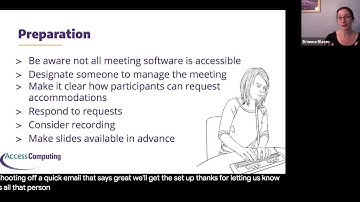 KDD 2020: D&I: Accessible Online Meetings and Presentations