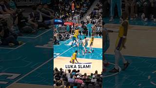 Rare Luka Donćić Dunk