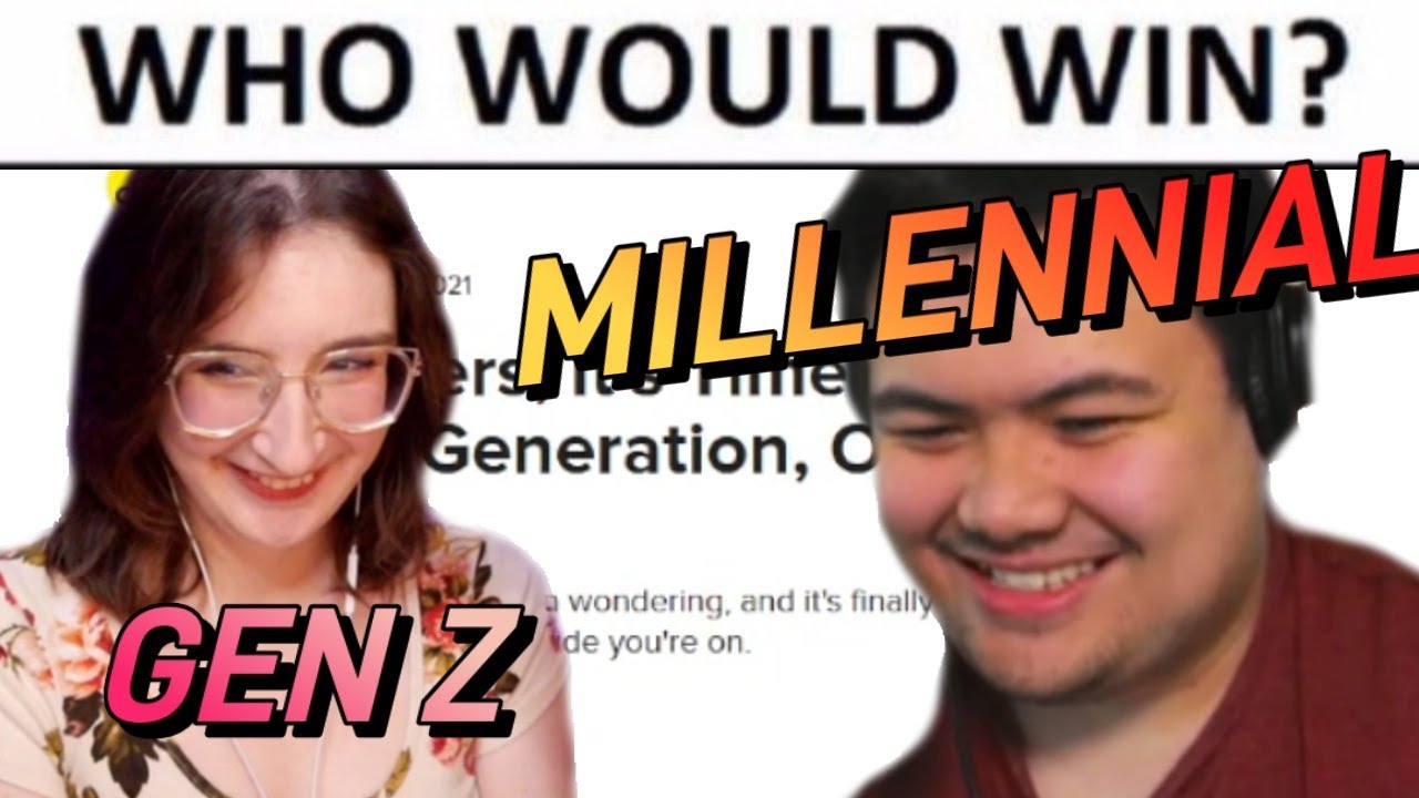 ARE YOU A MILLENNIAL OR A ZOOMER?