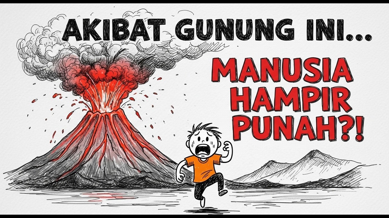 Kiamat dari Sumatra: Saat Manusia Hanya Tersisa  3.000 Orang!