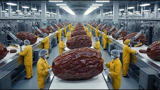 Inside A Modern Date Processing Factory: The HYPNOTIC Shaking of Modern Golden Fruit Production