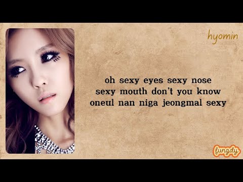 T ARA 티아라 Sexy Love Romanized Lyrics 