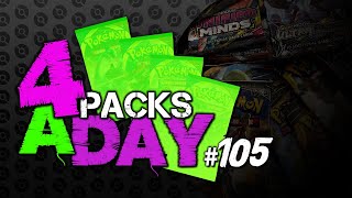 4 Packs A Day! Opening 4x packs of Pokemon Cards Every Day! #105